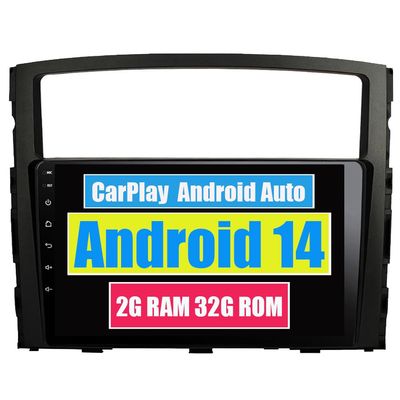 RoverOne Car Stereo Radio for Mitsubishi Pajero 2006 2007 2008 2009 2010 2011 Android Multimedia Player GPS Navigation Touch Screen Bluetooth WiFi DSP CarPlay Android Auto