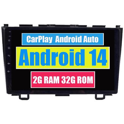RoverOne Car Stereo Radio for Honda CRV 2007 2008 2009 2010 2011 Android Multimedia Player GPS Navigation Touch Screen Bluetooth WiFi DSP CarPlay Android Auto