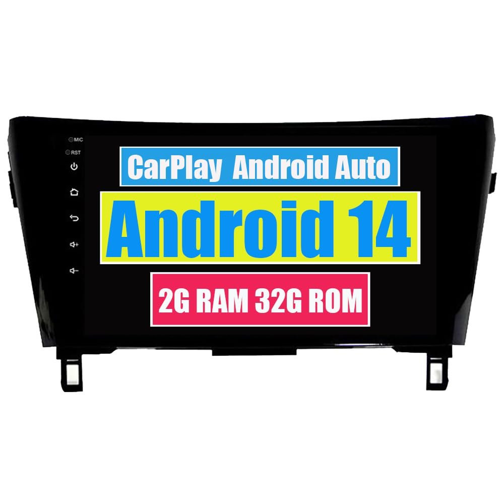 RoverOne Car Stereo Radio for Nissan X-Trail Xtrail Qashqai 2013 2014 2015 2016 Android Multimedia Player GPS Navigation Touch Screen Bluetooth DSP CarPlay Android Auto