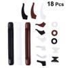 EXCEART 18pairs Silicone Eyeglasses Holders Ear Grips for Active Use Comfortable Fit for Running Climbing Daily Wear Non- Design Accessory view 2