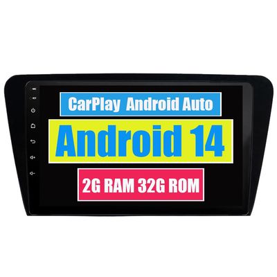 RoverOne Car Stereo Radio for Skoda Octavia 2014 2015 2016 2017 2018 Android Multimedia Player GPS Navigation Touch Screen Bluetooth DSP CarPlay Android Auto