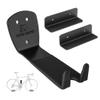 BikeHand Bike Bicycle Cycling Pedal Wall Mount Hangers - Heavy Duty Indoor Storage Stand Hook Rack - Store Your Road, Mountain or Hybrid Bikes in Garage or Home - 3 Pack view 1
