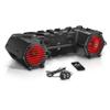 BOSS Audio Systems ATV95LRGB ATV UTV Weatherproof Sound System - 8 Inch Speakers, 1.5 Inch Tweeters, Amplified, Bluetooth Remote, LED Light Bar, Storage Compartment, Easy Installation for 12V Vehicles view 1