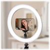 Vivitar 10-Inch Streaming Essentials LED Ring Light with Spider Tripod and Phone Mount, White (RL10KIT) view 2