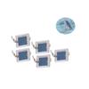 Comimark 5Pcs BPW34 Silicon PIN Photodiode DIP-2 view 1