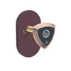 ARCH Antique Copper Finish 180-degree Peephole Anti-Theft Door Viewer Doorbell with Heavy Duty Privacy Cover for Home Security (Color : Red Bronze) view 1