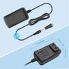 12V Power Supply, 12 Volt 1A 12W DC Power Supply, Black LED Power Adapter, AC 110V to 12V Wall Mounted Transformer Plug for LED Strip Lights with 5.5/2.1 DC Female Connector view 2