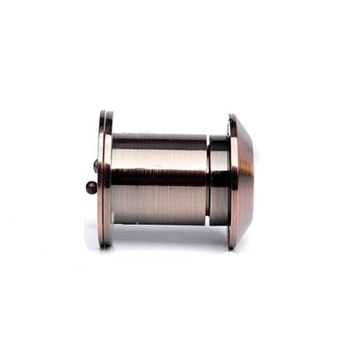 ARCH Anti-pry Copper HD Glass Lens Wide-Angle Full Copper Door Viewer Peephole with Heavy Duty Privacy Cover for Home (Color : 33-55mm)