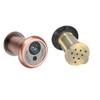 ARCH Antique Copper Finish 180-degree Peephole Anti-Theft Door Viewer Doorbell with Heavy Duty Privacy Cover for Home Security (Color : Green Bronze- Thickness 60~105MM) view 2