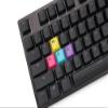 KPREPUBLIC CMYK rgby Colorful Cherry Profile pbt keycap for Mechanical Keyboard Dye Sub WASD Arrow Key Magenta Cyan Green Yellow red Yellow (CYMK 8 Key x1) view 3