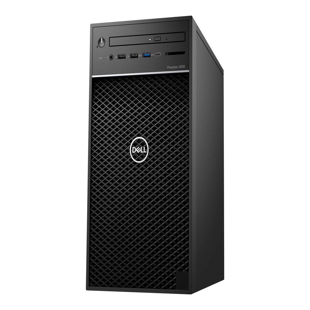 Dell 51W82 Precision 3630 Desktop Workstation with Intel Core i5-8500 Hexa-core 3 GHz, 8GB RAM, 1TB HDD, Black (Renewed)