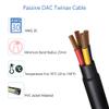 QSFPTEK 10G SFP+ DAC Cable, 2m (7ft) 10gbe SFP+ to SFP+ Passive Direct Attach Copper Twinax Cable for Cisco SFP-H10GB-CU2M, Ubiquiti, D-Link, Netgear, Open Switch Devices view 3