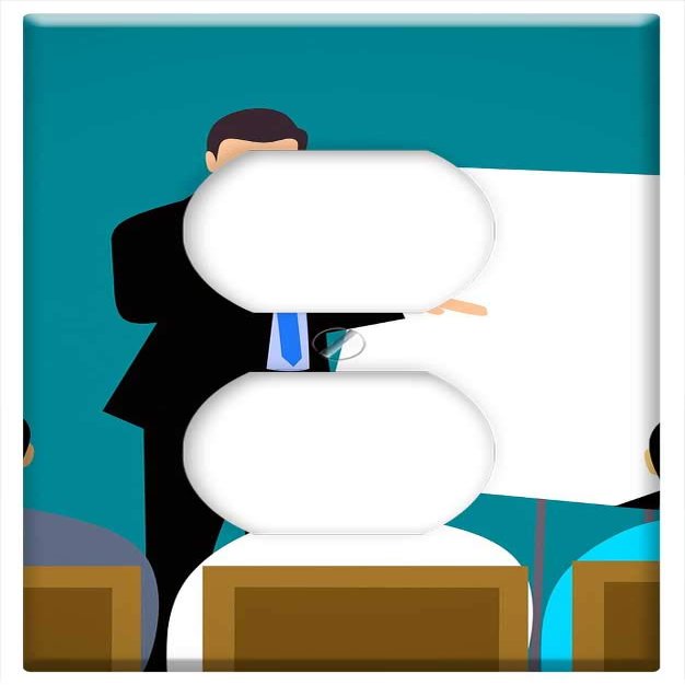 Switch Plate Outlet Cover - Training Training Course Business Training 1