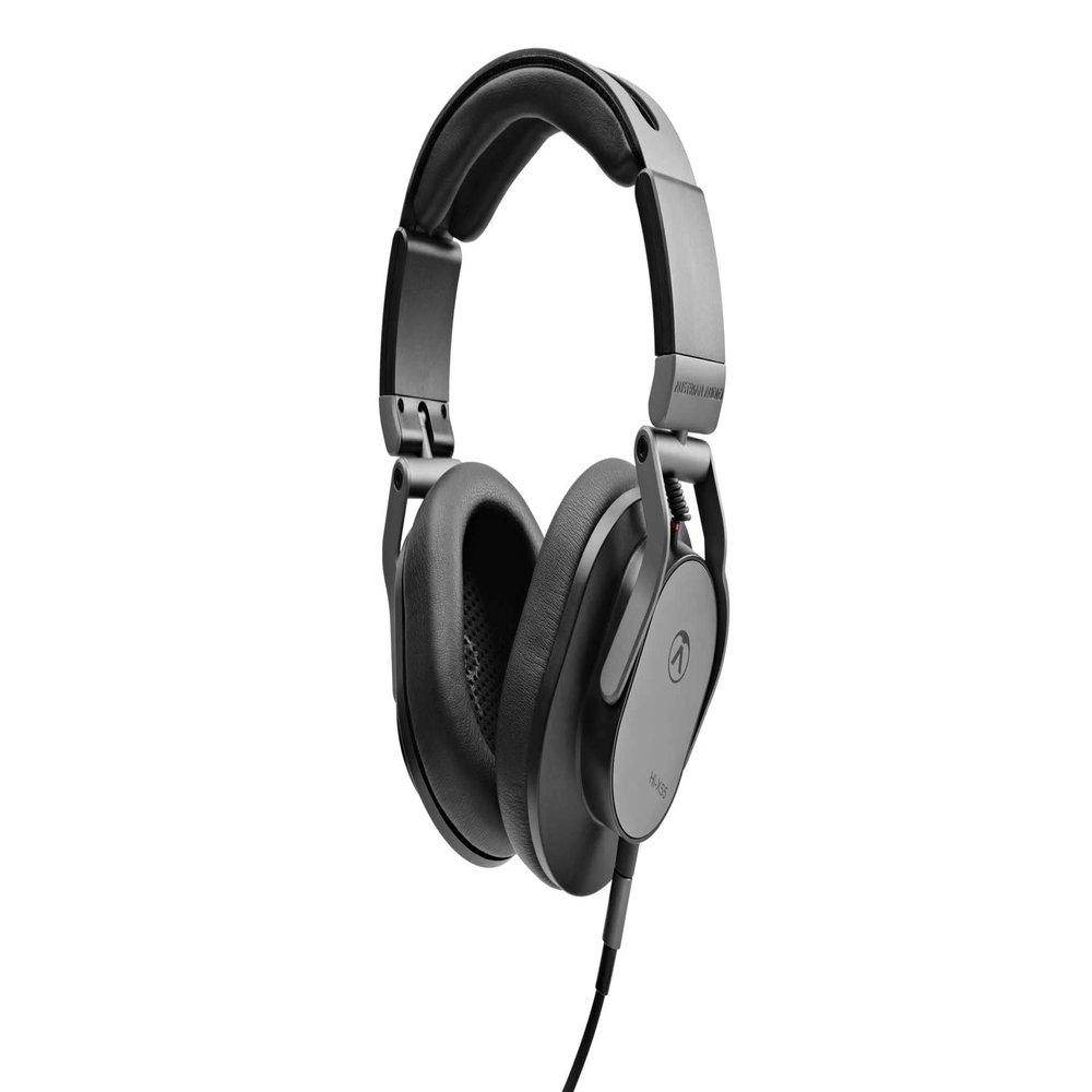 Austrian Audio Hi-X55 Headphones - Circumaural Studio Headphones - High Comfort with Slow Retention Ear Pads, Maximum Flexibility - 3.5mm Jack - Includes Adaptor to 6.3mm - Black