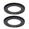 (2 Pcs) 49-72MM Step-Up Ring Adapter, 49mm to 72mm Step Up Filter Ring, 49 mm Male 72 mm Female Stepping Up Ring for DSLR Camera Lens and ND UV CPL Infrared Filters