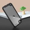 ULAK Compatible with iPod Touch 7th/6th/5th Generation Case with 2PCS HD Screen Protector, Heavy Duty Shockproof Protective 2 in 1 Transparent Back Cover for iPod Touch 5/6/7, Black view 3