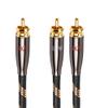 SKW RCA Y Splitter Cable 1 Male to 2 Male Subwoofer Cord, BG Series Ultra-high Purity Copper RCA Y Cable with OD 7.0mm, Multiple Shield Stereo Audio Cable for Subwoofer, Home Theater 4.9ft (1.5M) view 1