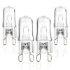 Belleone W10709921 Light Bulb Fit for Whirlpool Microwave Oven - 120V 25W Halogen Light Bulb Fit for KitchenAid Maytag Jenn-Air Over The Stove Range Microwave - Replace W10112515; 4 Pack view 1