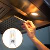 Belleone W10709921 Light Bulb Fit for Whirlpool Microwave Oven - 120V 25W Halogen Light Bulb Fit for KitchenAid Maytag Jenn-Air Over The Stove Range Microwave - Replace W10112515; 4 Pack view 2