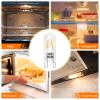 Belleone W10709921 Light Bulb Fit for Whirlpool Microwave Oven - 120V 25W Halogen Light Bulb Fit for KitchenAid Maytag Jenn-Air Over The Stove Range Microwave - Replace W10112515; 4 Pack view 3