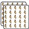 50 PCs Pretty Sexy Vintage Comic Pin Up Sailor Girl Cartoon 1" Stickers Decals Laptop Notebook Phone Waterproof Vinyl Trendy view 1