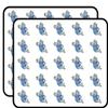 50 PCs Happy Gray Manatee in Polo Cartoon 1" Stickers Decals Laptop Notebook Phone Waterproof Vinyl Trendy view 1