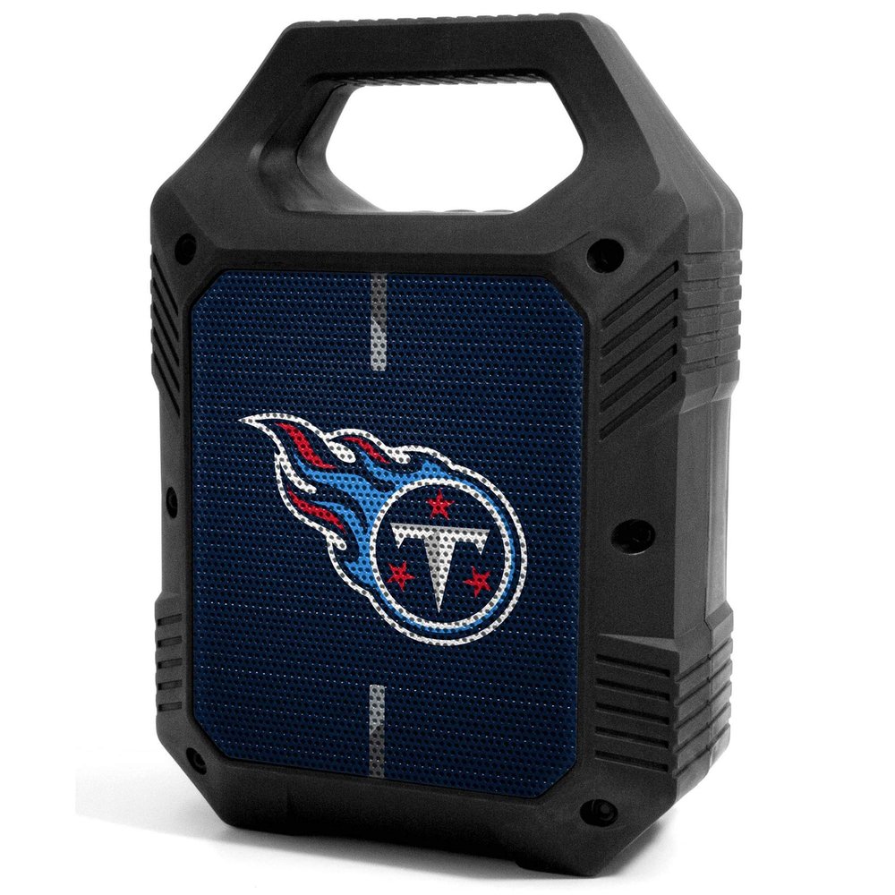 SOAR NFL ShockBox XL LED Wireless Bluetooth Speaker, Tennessee Titans