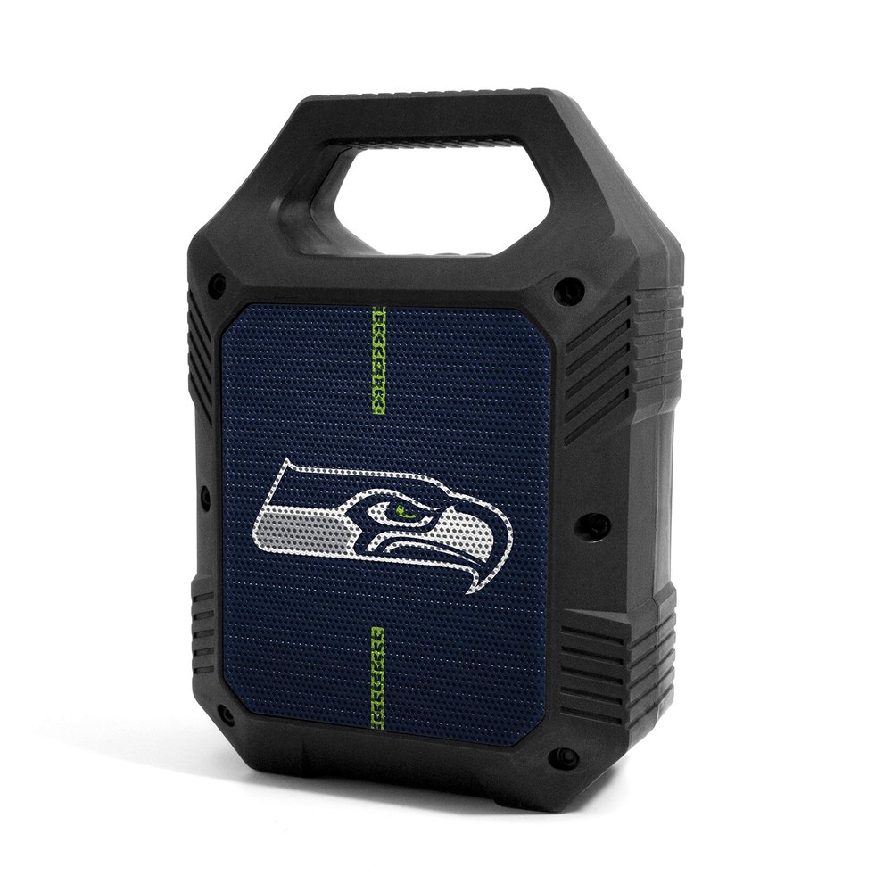 SOAR NFL ShockBox XL LED Wireless Bluetooth Speaker, Seattle Seahawks