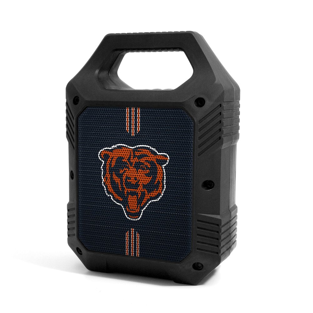 SOAR NFL ShockBox XL LED Wireless Bluetooth Speaker, Chicago Bears