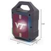 SOAR NCAA ShockBox XL LED Wireless Bluetooth Speaker, Virginia Tech Hokies view 4