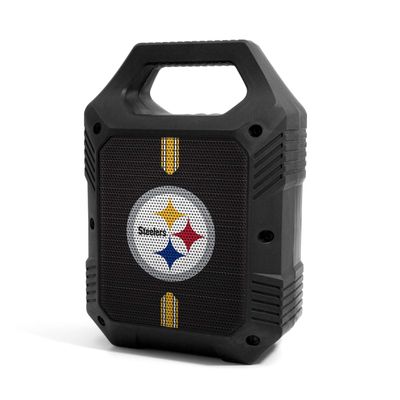 SOAR NFL ShockBox XL LED Wireless Bluetooth Speaker, Pittsburgh Steelers
