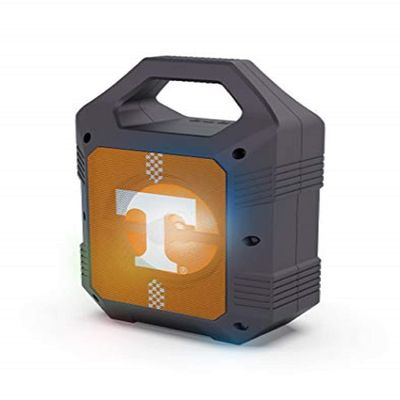 SOAR NCAA ShockBox XL LED Wireless Bluetooth Speaker, Tennessee Volunteers