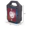 SOAR NCAA ShockBox XL LED Wireless Bluetooth Speaker, Oklahoma Sooners view 4