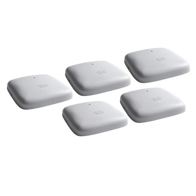 Cisco Business 240AC 802.11ac 4x4 Wave 2 Access Point 2 GbE Ports - Ceiling Mount - 5 Pack Bundle, Limited Lifetime Protection (5-CBW240AC-B)