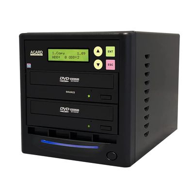 ACARD TECHNOLOGY 1 to 1 24X Burner CD DVD Duplicator Standalone Tower Using ACARDs Native SATA Controller Technology