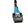 Cable Plus 1.5 FT Internel Mini SAS SFF-8087 to 4HDD+8PIN Compatible 0Y690K view 3