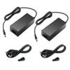 SHNITPWR 24V Power Supply Adapter 24 Volt 3A 72W AC DC Converter, Pack of 2 100V~240V AC to DC 24V 3amp Transformer LED Driver with 5.5x2.5mm Plug for LED Strip Light 3D Printer LCD Monitor Motor view 1