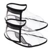 Minkissy Shoe Covers 1 Pair Barber Shoes Cover Salon Hairdressing Shoes Cover Haircut Shoes Protector Hair Stylist Shoes Cover for Hair Salon -Size L Rain Boots view 1