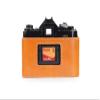 A-1 Case, BolinUS Handmade Genuine Real Leather Half Camera Case Bag Cover for Canon New AE-1 AE-1P A-1 (with Handle) Camera with Hand Strap (Yellow) view 2