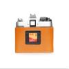 A-1 Case, BolinUS Handmade Genuine Real Leather Half Camera Case Bag Cover for Canon AE-1 A-1 (NO Handle) Camera with Hand Strap (Yellow) view 2