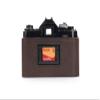 A-1 Case, BolinUS Handmade Genuine Real Leather Half Camera Case Bag Cover for Canon New AE-1 AE-1P A-1 (with Handle) Camera with Hand Strap (Coffee) view 2