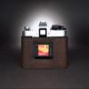 A-1 Case, BolinUS Handmade Genuine Real Leather Half Camera Case Bag Cover for Canon AE-1 A-1 (NO Handle) Camera with Hand Strap (Coffee) view 4