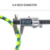 NewDoar 10.5mm(2/5in) Dynamic Rope,24KN(5231 lb) Robust Nylon Kernmantle,3 Sizes Multipurpose Rope for Outdoor Mountaineering Rock Climbing Rescue view 3
