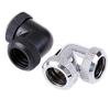 Xucus 1Pc 14mm G1/4 Inner Thread 90 Degree Tube Connector Computer Water Cooling Accessory - (Color: B) view 4
