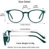 WANXIN Blue Light Blocking Glasses, Anti Eyestrain, TV Glasses for Women Men, Anti UV, Anti Glare view 4