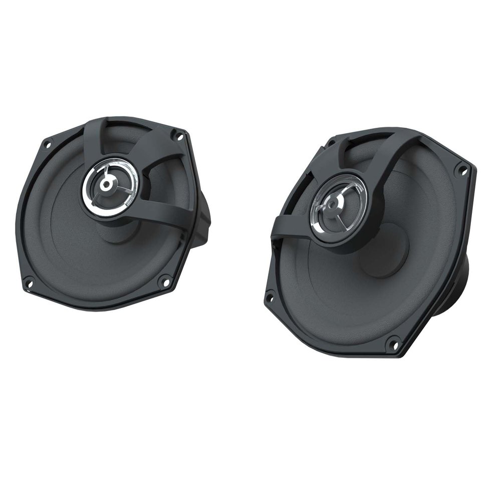 Indian Motorcycle Powerband Audio Kit, 5.25 Inch Motorcycle Speakers with Bass Boost for Specific Pursuit & Roadmaster Dark Horse, Limited, Icon Models, Auto Ride Command Recognition - 2883926