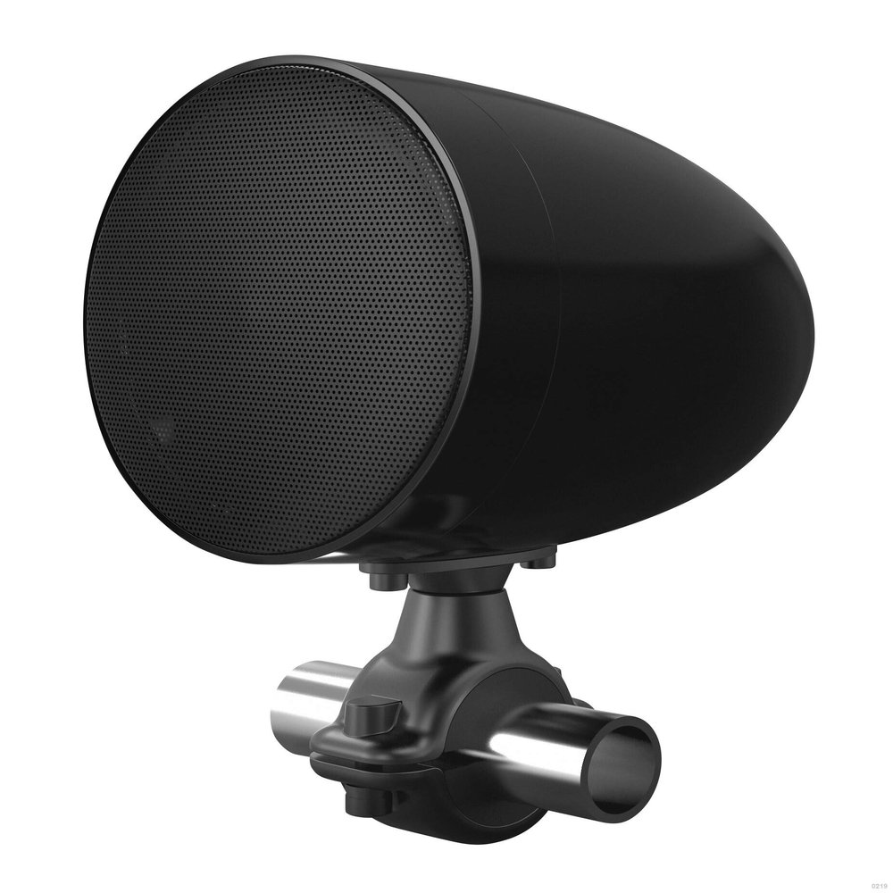 BOSS Audio Systems MCBK625BA Motorcycle Speaker Sound System - Bluetooth, Amplified, Weatherproof, 3 Inch Speakers, Multi-Function Volume Control, Also Use with ATVs UTVs