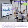 Elite Screens Tripod B, 50-INCH 1:1, Lightweight Pull Up Foldable Stand, Manual, Movie Home Theater Projector Screen, 4K / 8K Ultra HDR 3D Ready, US Based Company 2-Year Warranty, T50SB - Black view 4