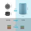FIYAPOO Mini Portable Speaker, 3W Mobile Phone Speaker Line-in Speaker with 3.5mm AUX Audio Interface for Smartphone/Tablet/Computer view 3