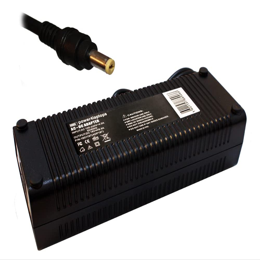 Power4Laptops AC Adapter Laptop Charger Power Supply Compatible with Acer Predator PT515-51